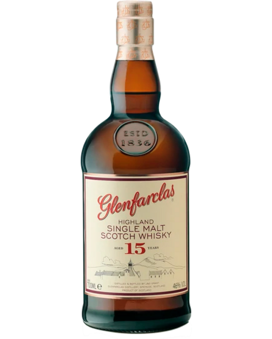 Glenfarclas 15 Year Old - Premium Single Malt from Glenfarclas - Shop now at Whiskery