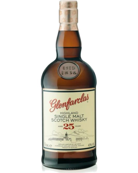 Glenfarclas 25 Year Old - Premium Whisky from Glenfarclas - Shop now at Whiskery