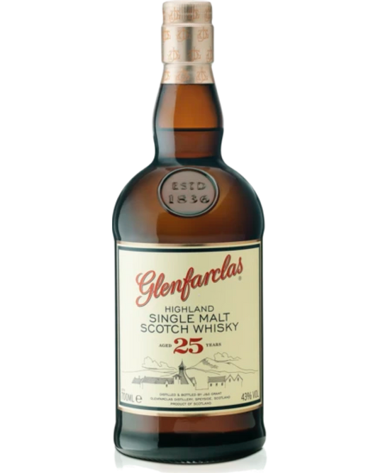 Glenfarclas 25 Year Old - Premium Single Malt Whisky from Glenfarclas - Shop now at Whiskery