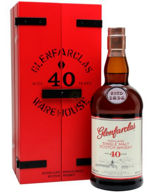 Glenfarclas 40 Year Old - Premium Single Malt Whisky from Glenfarclas - Shop now at Whiskery