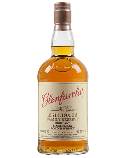Glenfarclas £511.19s.0d Family Reserve