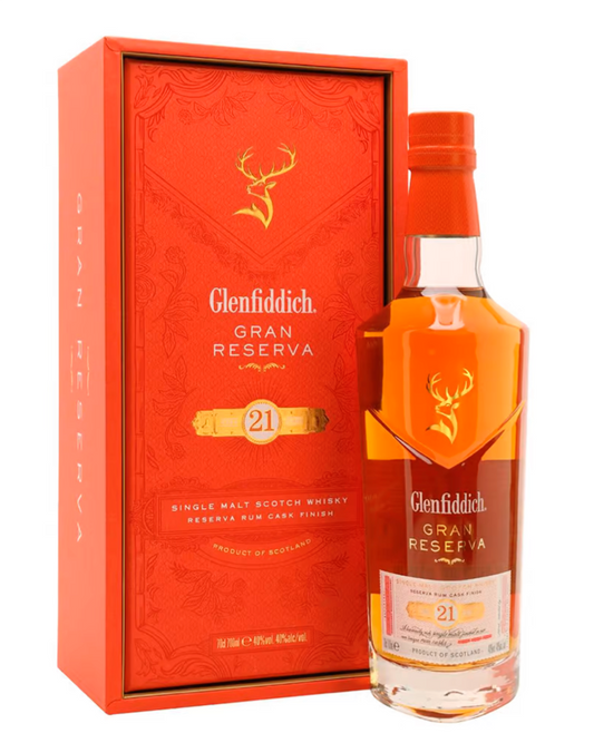 Glenfiddich 21 Year Old Gran Reserva - Premium Single Malt Whisky from Glenfiddich - Shop now at Whiskery