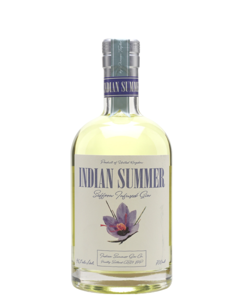 Indian Summer Saffron Infused Gin - Premium Gin from Duncan Taylor - Shop now at Whiskery