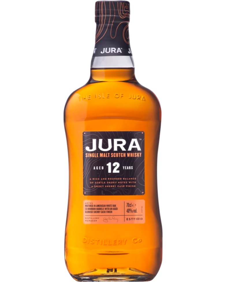 Jura 12 Year Old - Premium Single Malt Whisky from Jura - Shop now at Whiskery