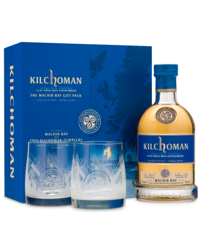 Kilchoman Machir Bay Gift Pack - Premium Single Malt from Kilchoman - Shop now at Whiskery