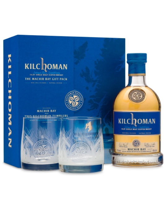 Kilchoman Machir Bay Gift Pack - Premium Single Malt from Kilchoman - Shop now at Whiskery