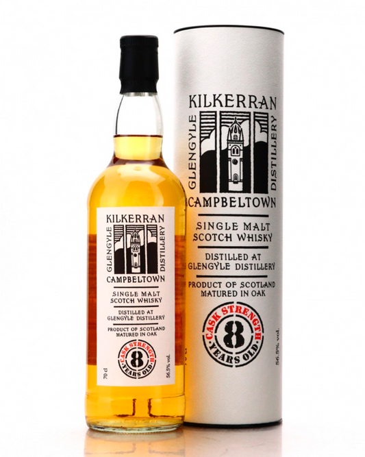 Kilkerran 8 Year Old Cask Strength, Bourbon, Batch 3 2018, 56.5% - Premium Whisky from Kilkerran - Shop now at Whiskery