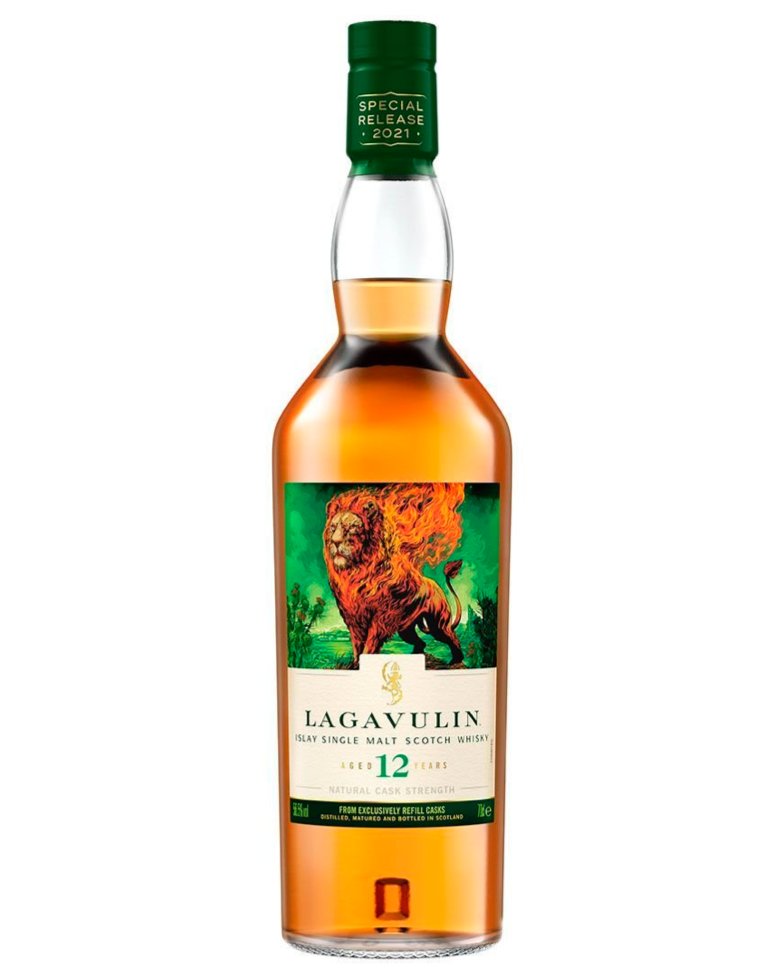 Lagavulin 12 Year Old Cask Strength Special Release 2021 - Premium Single Malt from Lagavulin - Shop now at Whiskery