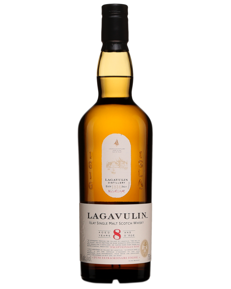 Lagavulin 8 Year Old - Premium Single Malt from Lagavulin - Shop now at Whiskery