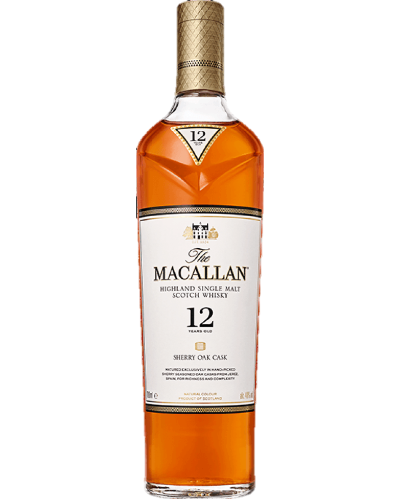 Macallan 12 Year Old Sherry Oak - Premium Whisky from Macallan - Shop now at Whiskery