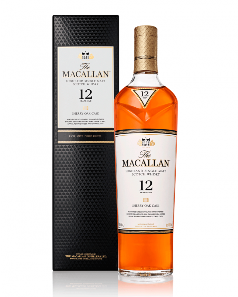 Macallan 12 Year Old Sherry Oak - Premium Single Malt from Macallan - Shop now at Whiskery