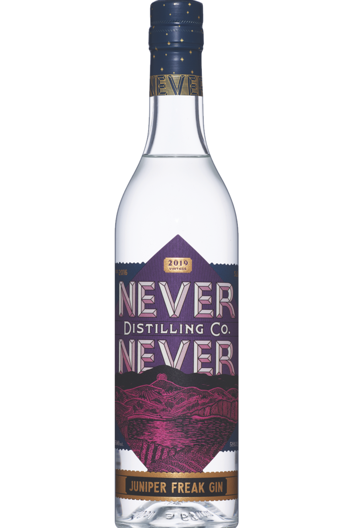 Never Never Juniper Freak Gin 50cl - Premium Gin from Never Never - Shop now at Whiskery