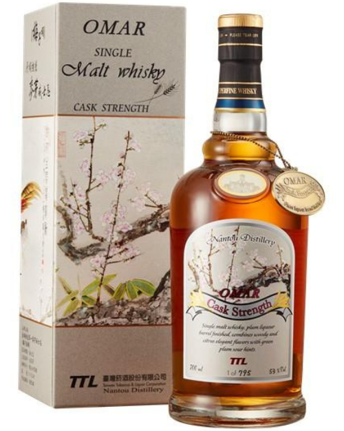 Omar Cask Strength Single Malt Whisky Plum Finish - Premium Whisky from Omar - Shop now at Whiskery