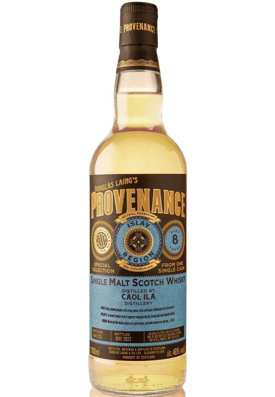 Douglas Laing Provenance Caol ila 2012 8 Years - Premium Whisky from Douglas Laing - Shop now at Whiskery