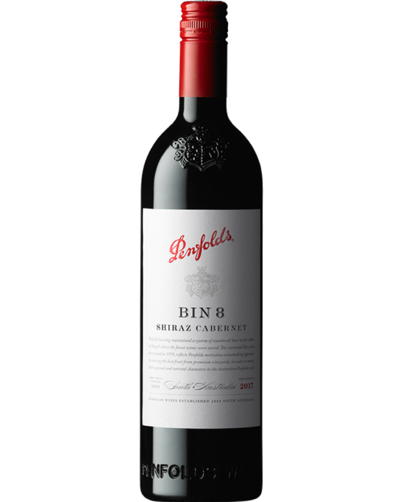 Penfolds Bin 8 Cabernet Shiraz - Premium Red Wine from Penfolds - Shop now at Whiskery