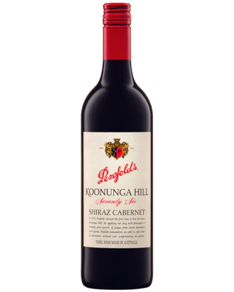 Penfolds Koonunga Hill Seventy Six Shiraz Cabernet - Premium Red Wine from Penfolds - Shop now at Whiskery