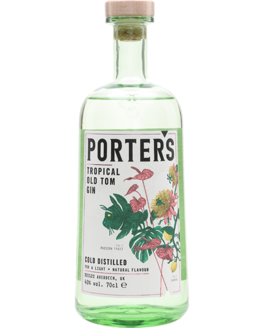 Porter's Tropical Old Tom - Premium Gin from Porter's - Shop now at Whiskery