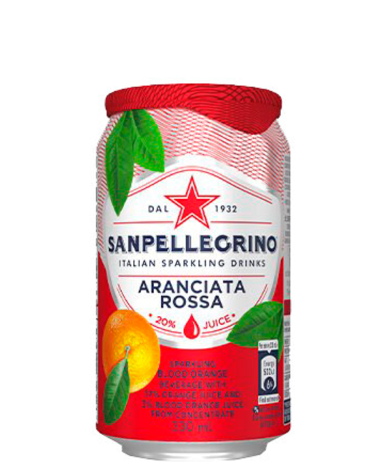 San Pellegrino Aranciata Rossa (Blood Orange) 24x330ml - Premium Premium Mixer from San Pellegrino - Shop now at Whiskery