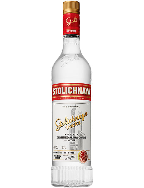Stolichnaya Premium - Premium Vodka from Stolichnaya - Shop now at Whiskery