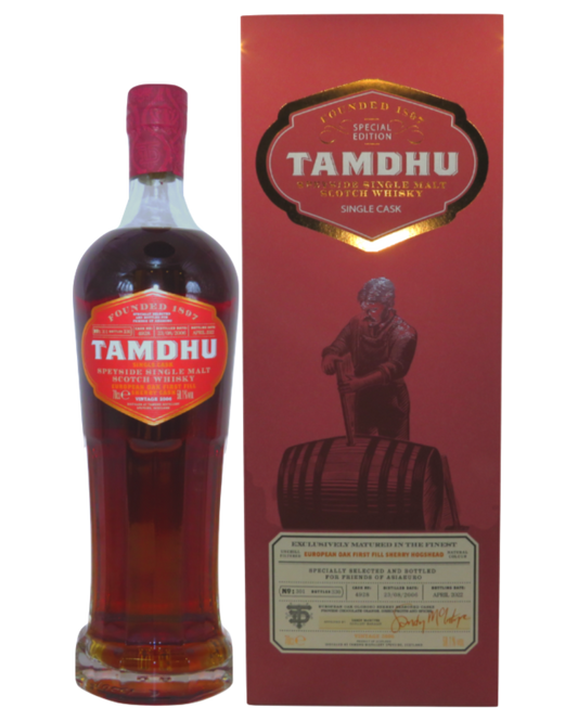 Tamdhu 16 Year Old 2006 Single Cask #4928, 58.1% abv - Premium Single Malt from Tamdhu - Shop now at Whiskery
