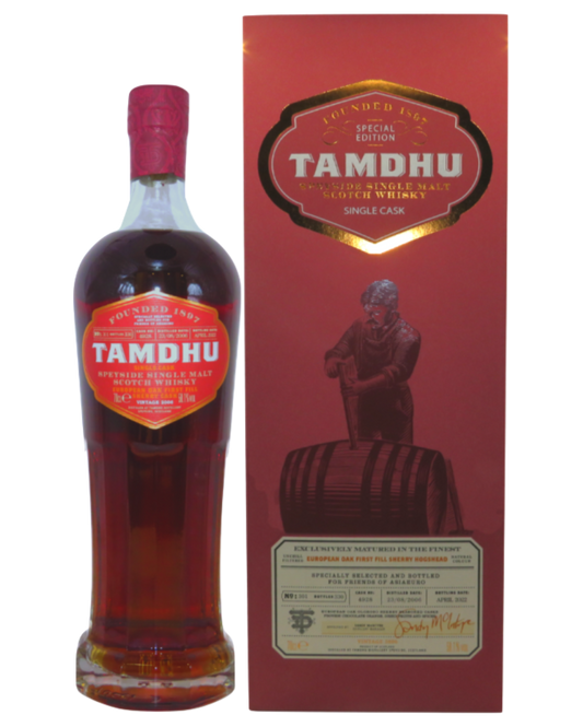 Tamdhu 16 Year Old 2006 Single Cask #4928, 58.1% abv - Premium Single Malt Whisky from Tamdhu - Shop now at Whiskery