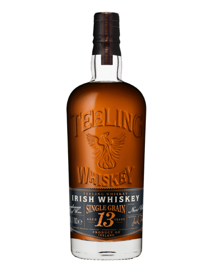 Teeling 13 Year Old Single Grain Bordeaux Red Wine Cask - Premium Irish Whiskey from Teeling - Shop now at Whiskery
