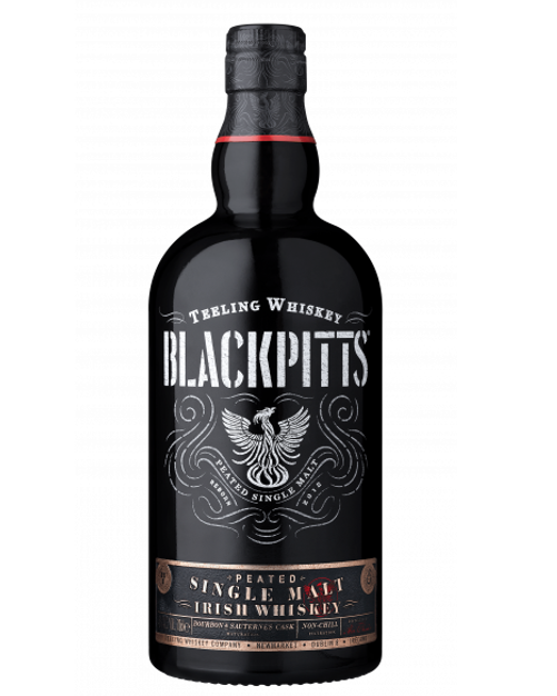 Teeling Blackpitts Peated Single Malt - Premium Irish Whiskey from Teeling - Shop now at Whiskery