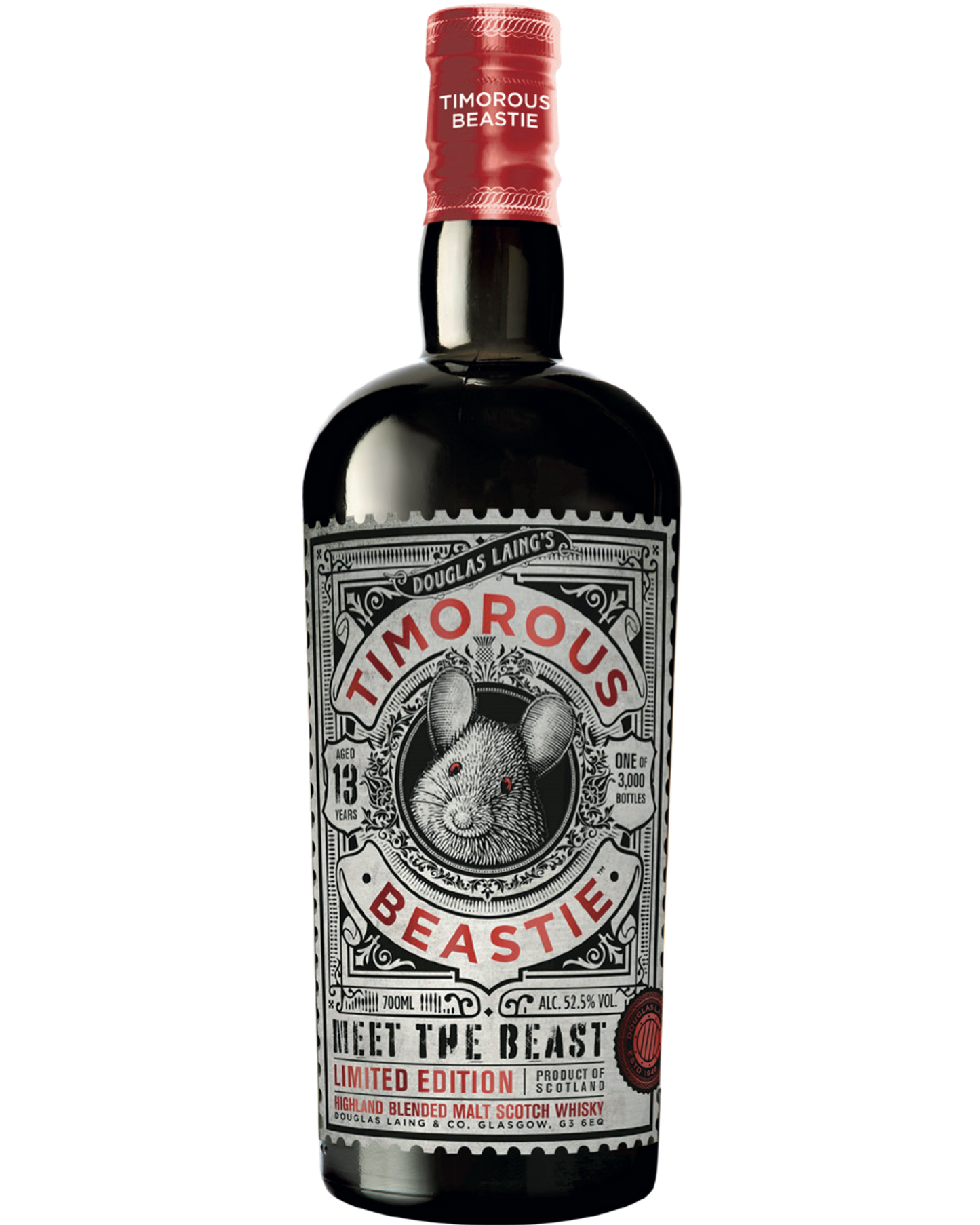 Douglas Laing Timorous Beastie "Meet The Beast" 13YO, 52.5% - Premium Independent Bottle from Douglas Laing - Shop now at Whiskery