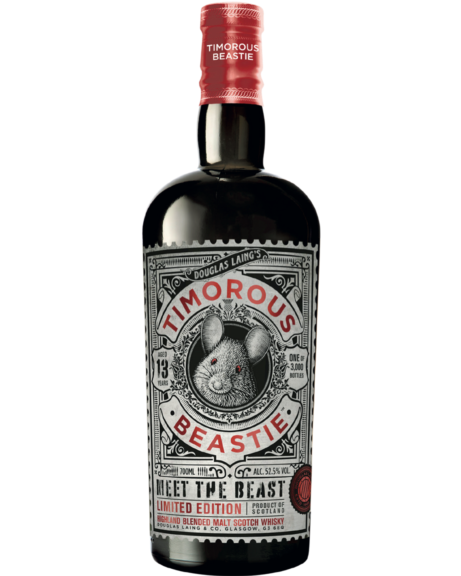 Douglas Laing Timorous Beastie "Meet The Beast" 13YO, 52.5% - Premium Independent Bottle from Douglas Laing - Shop now at Whiskery