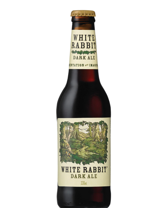 White Rabbit Dark Ale 324x30ml - Premium Beer from White Rabbit - Shop now at Whiskery