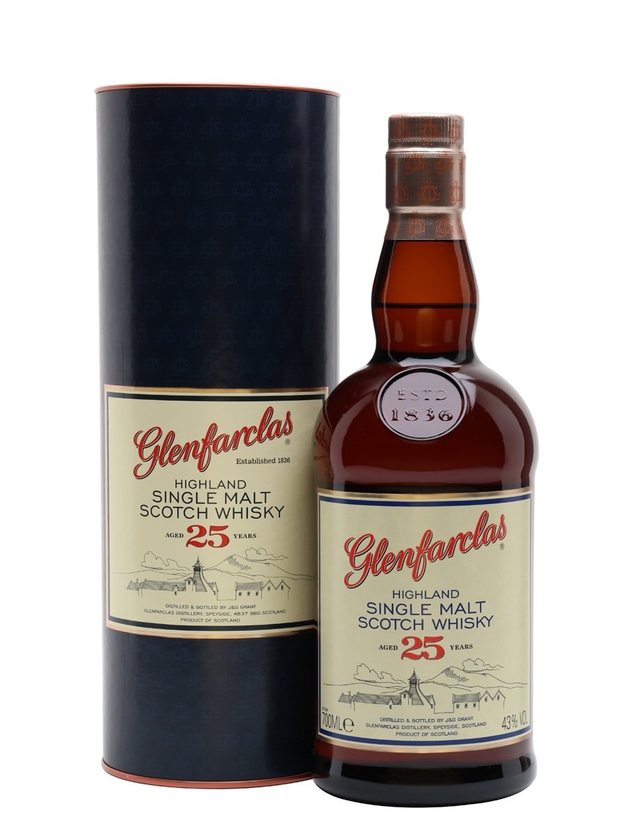 Glenfarclas 25 Year Old - Premium Single Malt from Glenfarclas - Shop now at Whiskery