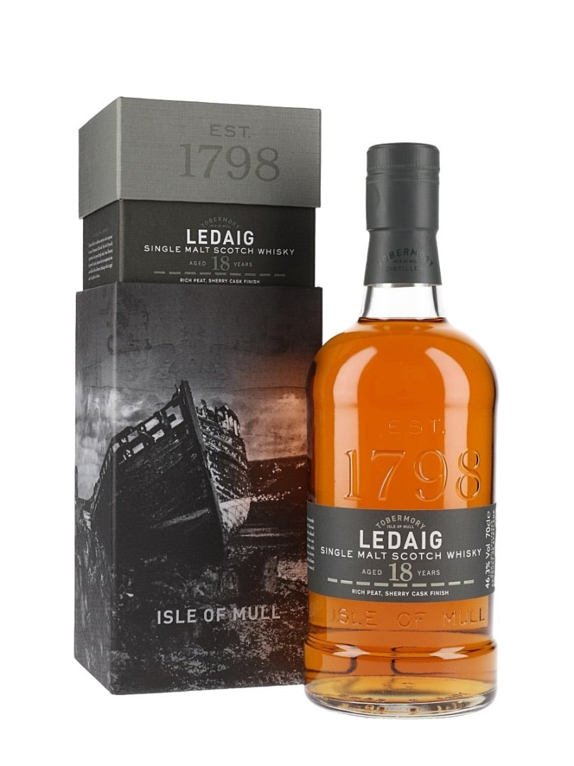 Ledaig 18 Year Old - Premium Single Malt Whisky from Ledaig - Shop now at Whiskery