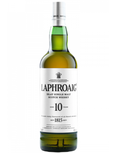 Laphroaig 10 Year Old - Premium Single Malt from Laphroaig - Shop now at Whiskery