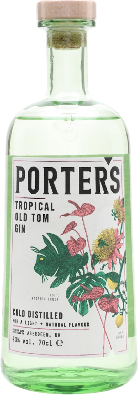 Porter's Tropical Old Tom - Premium Gin from Porter's - Shop now at Whiskery
