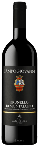 San Felice Brunello di Montalcino "Campogiovanni" DOCG - Premium Red Wine from San Felice - Shop now at Whiskery
