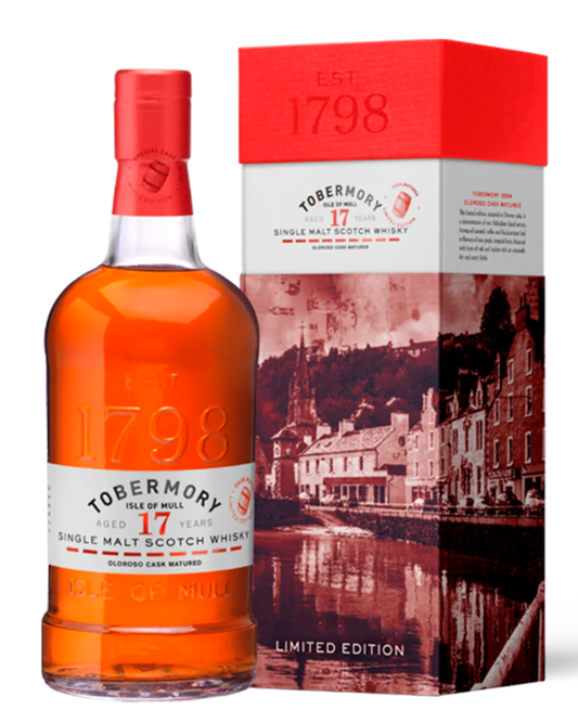 Tobermory 2004 17 Year Old Oloroso Cask Matured - Premium Whisky from Tobermory - Shop now at Whiskery