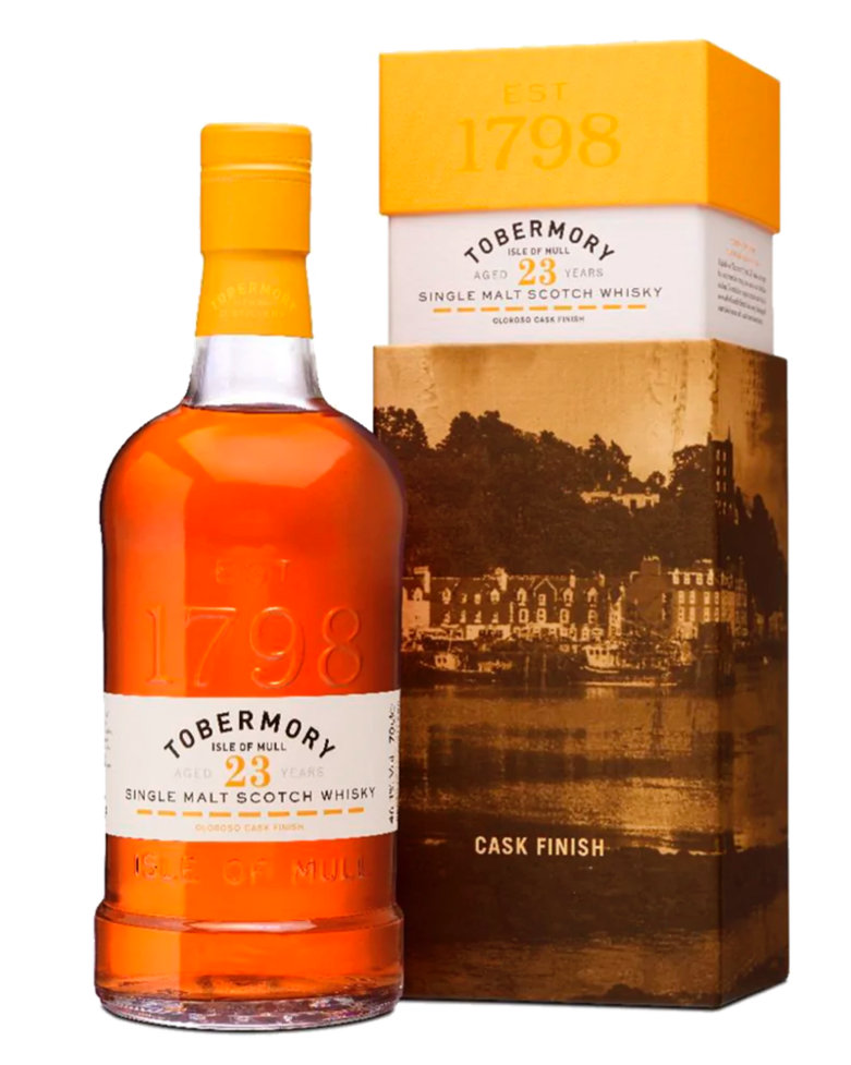 Tobermory 23 Year Old Oloroso Sherry Cask Finish - Premium Single Malt Whisky from Tobermory - Shop now at Whiskery